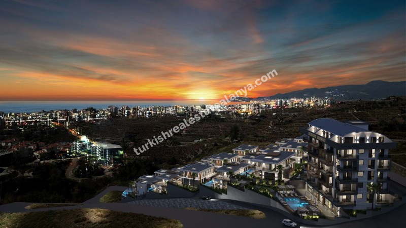 4+1  VİLLA FOR SALE  IN ALANYA KARGICAK TYPE-2  RICHMOND VILLA KARGICAK 