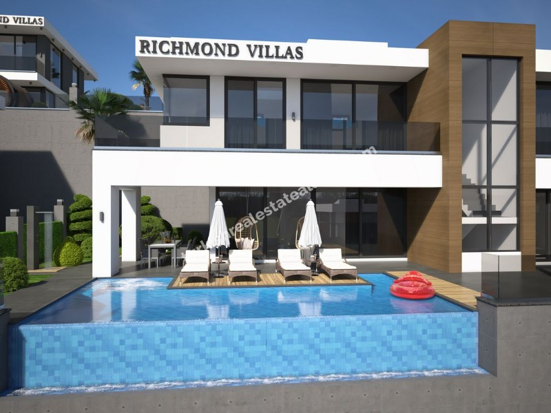 4+1  VİLLA FOR SALE  IN ALANYA KARGICAK TYPE-2  RICHMOND VILLA KARGICAK 