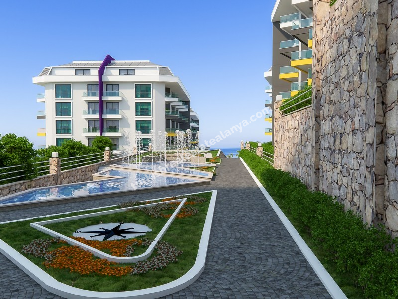 MOST LUXURY APARTMENTS AND VİLLA COMPLEX  NEAR  BEACH  IN ALANYA TURKEY 