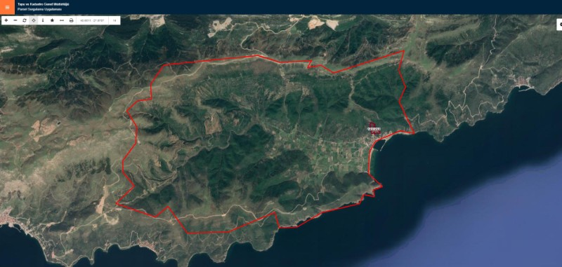 DijitalEmlak'tan Marmara Adası Topağaç'ta Satılık 412 m2 Arsa.