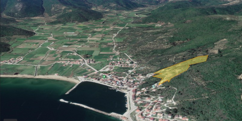 DijitalEmlak'tan Marmara Adası Topağaç'ta Satılık 412 m2 Arsa.
