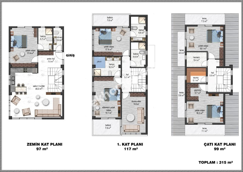 Alanya Kargıcak CHERY Villaları