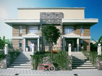 3+1 SEMİ DETACHED VİLLAS FOR SALE IN ALANYA