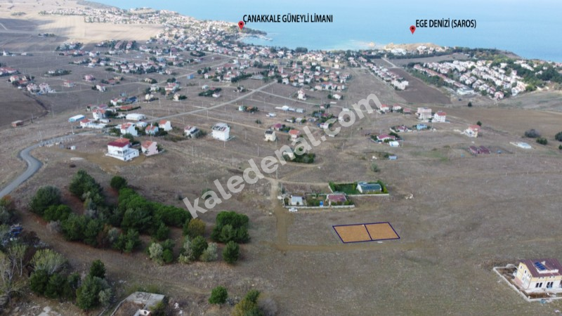 Çanakkale Gelibolu'da Müstakil Tapulu 2.5 Kat Villa İmarlı Satılık Arsa