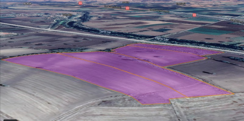 DijitalEmlak'tan Susurlukta Depolama Alanında Satılık 94.600 m2 Yatırımlık Kıymetli Arazi.