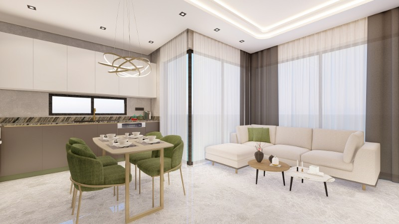 Masterfully Designed and built luxury Apartments In Alanya Kestel (1+1, 2+1, 3+1, Penthouse)