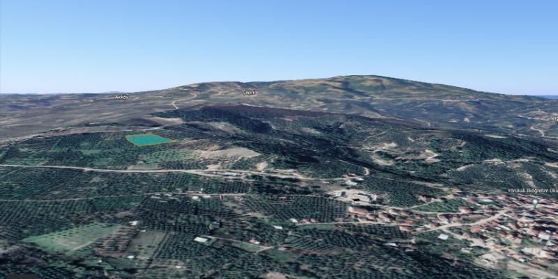 DijitalEmlak tan Mudanya Yörükali'de Satılık 8.650 m2 Deniz manzaralı Satılık Arazi.
