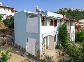 1+2  Villa In A Complex With Magnificent Sea View In Alanya Kargıcak Area
