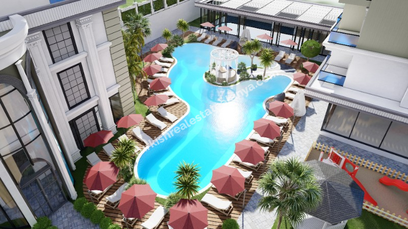 NEW APARTMENTS FOR SALE IN ALANYA KARGICAK  