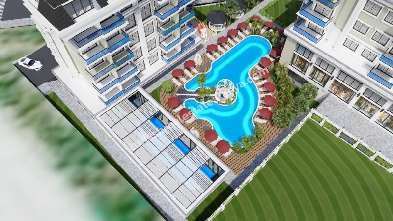 NEW APARTMENTS FOR SALE IN ALANYA KARGICAK  