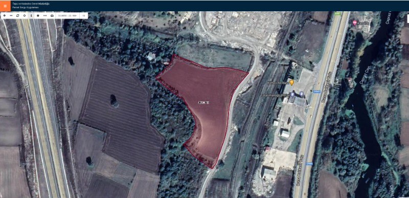 DijitalEmlak'tan Susurluk Balıklıdere'de Lojistik alanda Satılık 21 Dönüm Kıymetli Arazi.