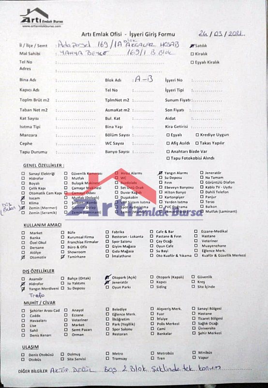 AKÇALAR HOSAB'TA TABANDA 4.500m2 SATILIK KAPALI FABRİKA