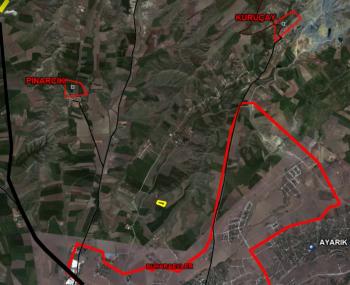 GÜVENAY - ÇORUM BAYAT GEDİĞİ HAYAT ŞIRINGA ARKASI 6 DÖNÜM HARİKA SATILIK TARLA