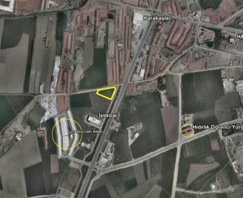 GÜVENAY - ÇORUM ANKARA YOLU ÜZERİ 5,809 M² TİCARİ İMARLI ARSA