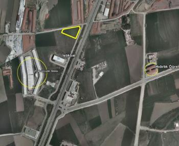 GÜVENAY - ÇORUM ANKARA YOLU ÜZERİ 5,809 M² TİCARİ İMARLI ARSA