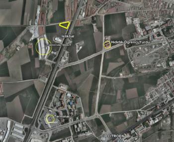 GÜVENAY - ÇORUM ANKARA YOLU ÜZERİ 5,809 M² TİCARİ İMARLI ARSA