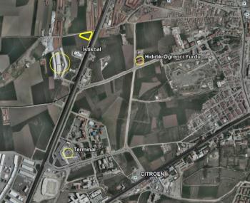 GÜVENAY - ÇORUM ANKARA YOLU ÜZERİ 5,809 M² TİCARİ İMARLI ARSA