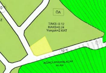 GÜVENAY - ÇORUM HOY-HOY TEPE DE ÇORUM MANZARALI 1,000 M2 VİLLA ARSASI