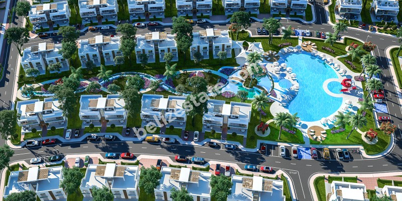 İskele loungbeach bölgesinde denize sıfır satılık  lüks rezidans penthouse daire 