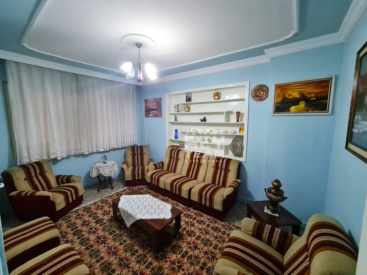 Gazi Bulvarı paraleli YENİLENMİŞ FULL EŞYALI SATILIK 3+1 Daire