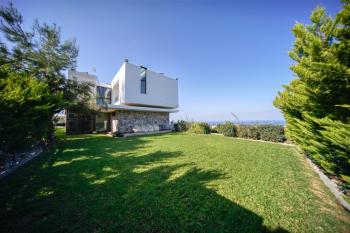 Kıbrıs Girne Bellapais 4+2  Kapanmaz Manzaralı Satılık Villa