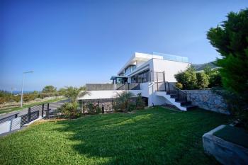 Kıbrıs Girne Bellapais 4+2  Kapanmaz Manzaralı Satılık Villa