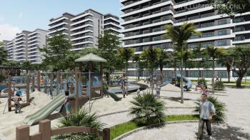 Kıbrıs İskele Long Beach Bölgesinde 1+1 Satılık Daire