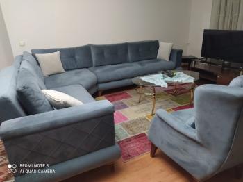 KONYAALTI HURMA MAHALLESİNDE EŞYALI KİRALIK 2+1 DAİRE