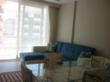KONYAALTI HURMA MAHALLESİ AQUA HOMES SİTESİNDE EŞYALI KİRALIK 1+1 DAİRE