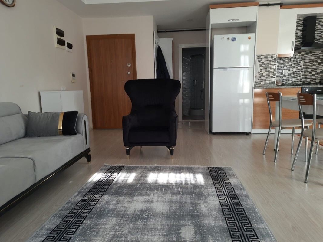 KONYAALTI HURMA MAHALLESİNDE EŞYALI KİRALIK 1+1 DAİRE