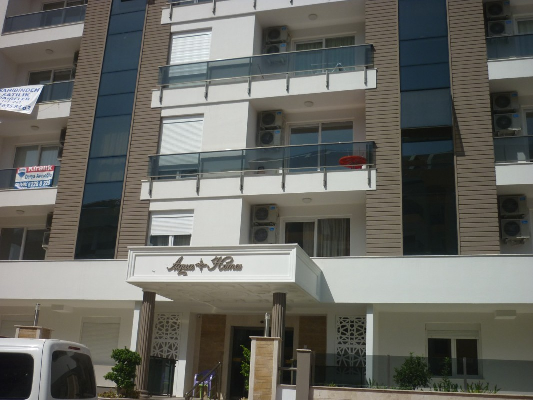 KONYAALTI HURMA MAHALLESİ AQUA HOMES SİTESİNDE EŞYALI KİRALIK 1+1 DAİRE