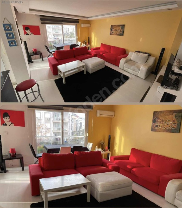 KONYAALTI PINARBAŞI MAHALLESİNDE EŞYALI KİRALIK 3+1 DAİRE