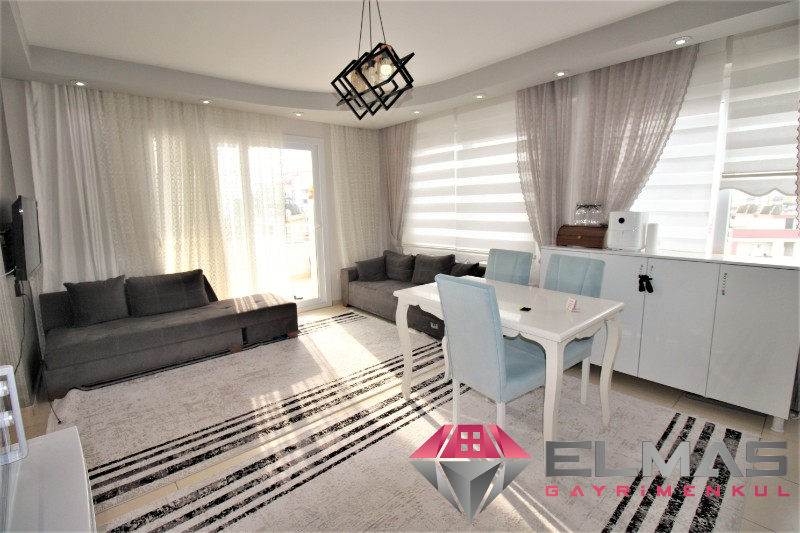 Elmas'tan Çiftlikköy Mh 7/24 Güvenlik Yüzme Havuzu Full Eşyalı 3+1