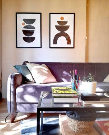 Bomonti'de tam eşyalı daire / Fully furnished flat in Bomonti