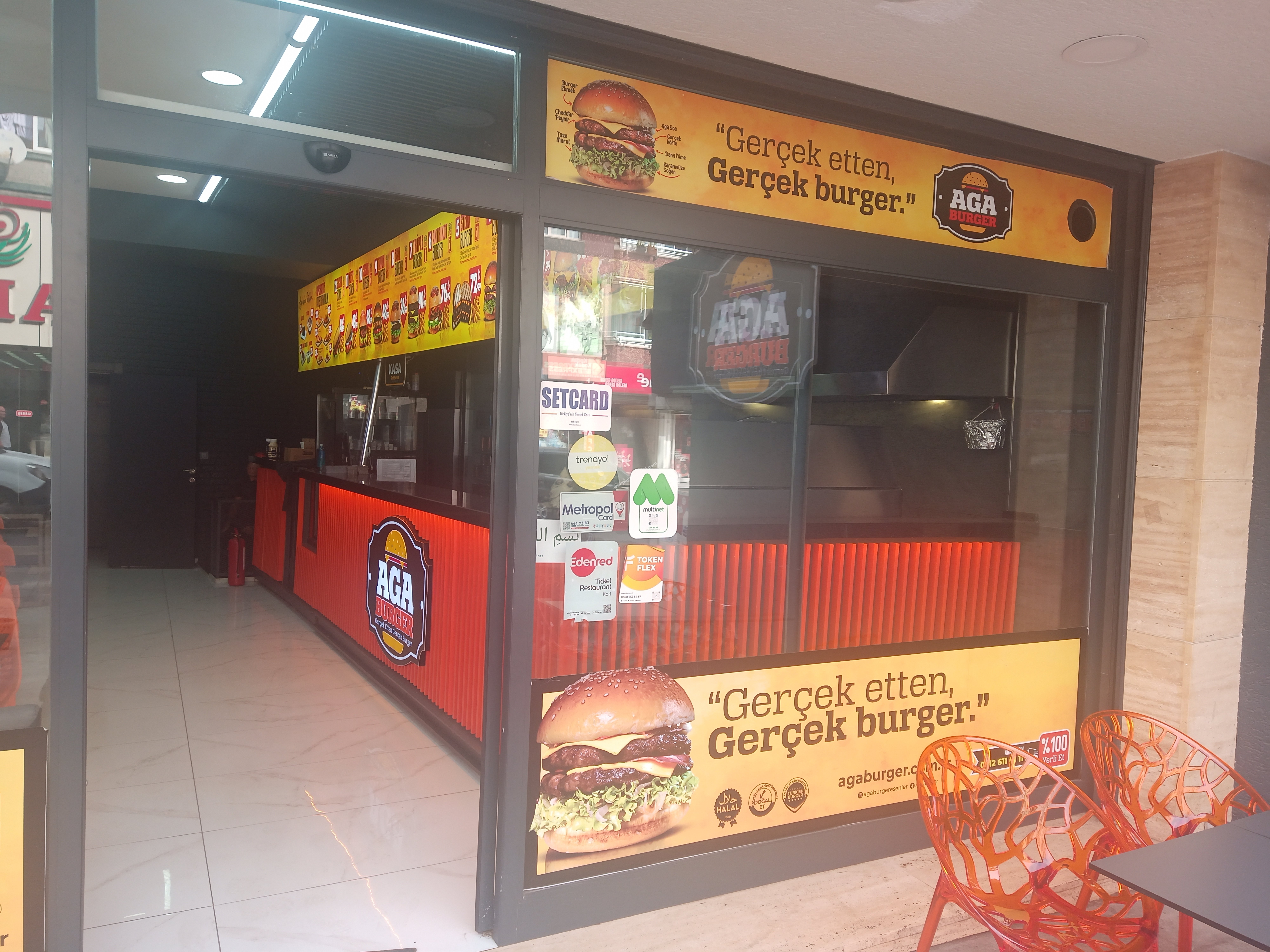 Devren Faal Franchise Burger Salonu