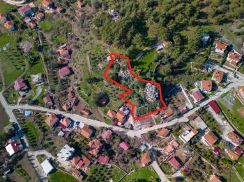 Marmaris Hisarönü Köy İçi İmarlı 2.214 m2 Deniz Manzaralı Arsa