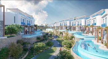 Kıbrıs Girne Lapta da Denize Sıfır Bir Yaşam Başlıyor Satılık 2+1 Bahçe ve Üst Kat Ödeme Planlı Daireler
