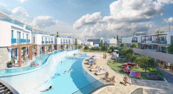 Kıbrıs Girne Lapta da Denize Sıfır Bir Yaşam Başlıyor Satılık 2+1 Bahçe ve Üst Kat Ödeme Planlı Daireler