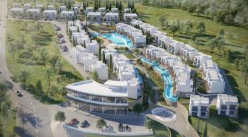 Kıbrıs Girne Lapta da Denize Sıfır Özel Yüzme Havuzlu Ödeme planlı Muhteşem 3+1 Villalar