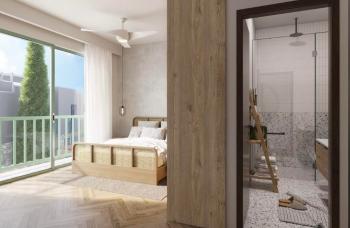 Kıbrıs Girne Lapta da Denize Sıfır Özel Yüzme Havuzlu Ödeme planlı Muhteşem 3+1 Villalar