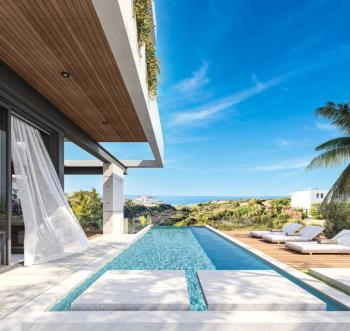 Girne Esentepe Denize Yürüyüş Mesafesinde 4+1 Havuzlu Villa