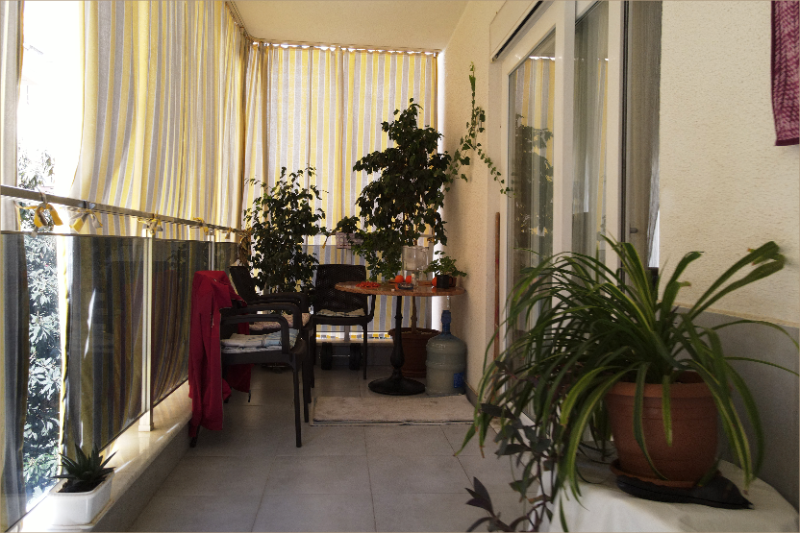 2+1 Furnished Flat in a Complex with Pool and Garden in Mahmutlar, Alanya.