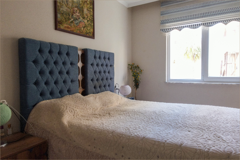 2+1 Furnished Flat in a Complex with Pool and Garden in Mahmutlar, Alanya.