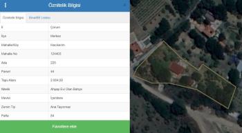 GÜVENAY - ÇORUM İÇERİDERE BAĞLARINDA 1,995 M² EVİ BULUNAN SATILIK BAĞ