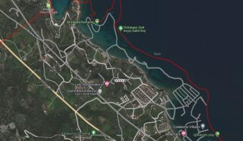 Karaburun Dolungaz'da Denize 250m Butik Otel/Konut İmarlı Arsa-1