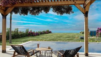 Kıbrıs Girne Bahçeli de Denize Yürüme Mesafesin de 3+1 Satılık Tek Katlı Villa