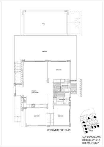 Kıbrıs Girne Bahçeli de Denize Yürüme Mesafesin de 3+1 Satılık Tek Katlı Villa