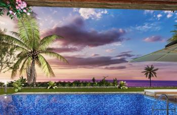 Kıbrıs Girne Esentepe de Deniz Manzaralı Tek Katlı Villa