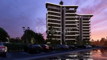 İskele Long Beach'de Satılık 2+1 Çatı Teraslı Daireler