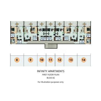 İskele Long Beach'de Satılık 2+1 Çatı Teraslı Daireler